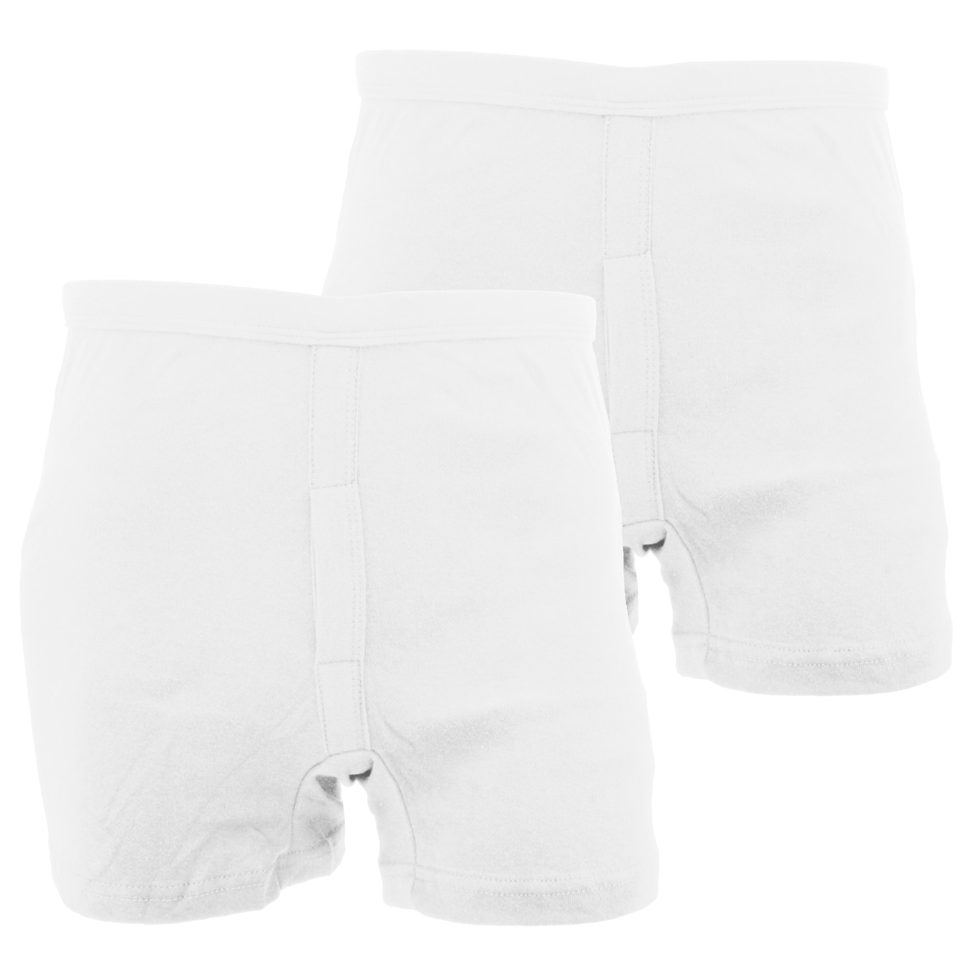 Floso® Men's 100% Cotton Interlock Trunk Underwear - Soft Breathable Boxer Briefs for Everyday Comfort & Active Lifestyle