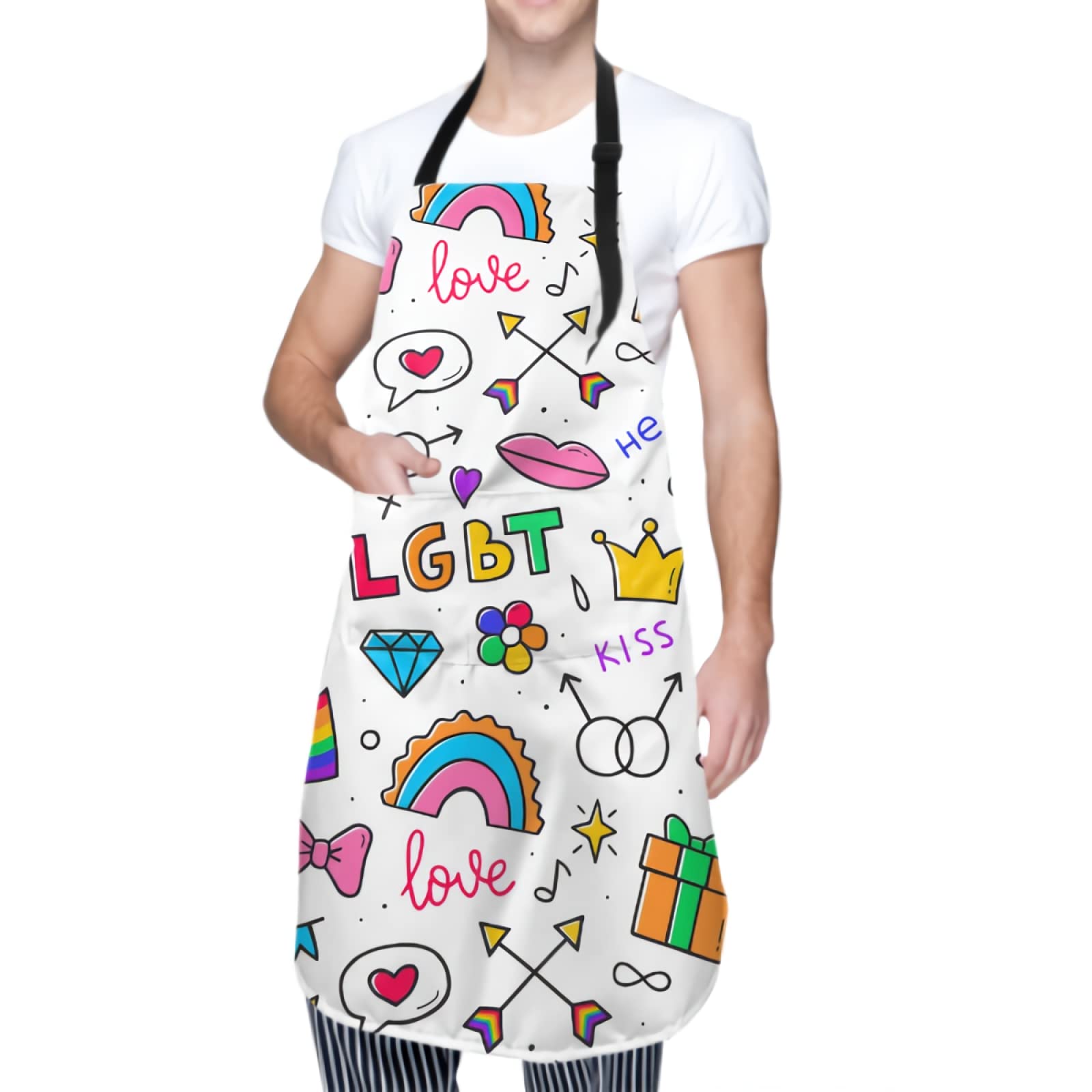 Waterproof Adjustable Apron for Dishwashing, Cooking, Cleaning Fish & Kitchen Chores - Heavy Duty & Comfortable for Home & Restaurant Use