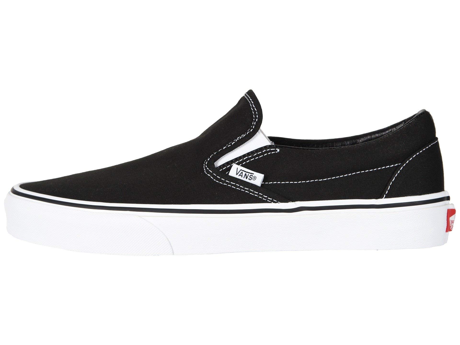 Vans Classic Slip-On Sneakers for Men & Women - Black & White Checkerboard Skate Shoes | Casual Wear, Street Style & Skateboarding