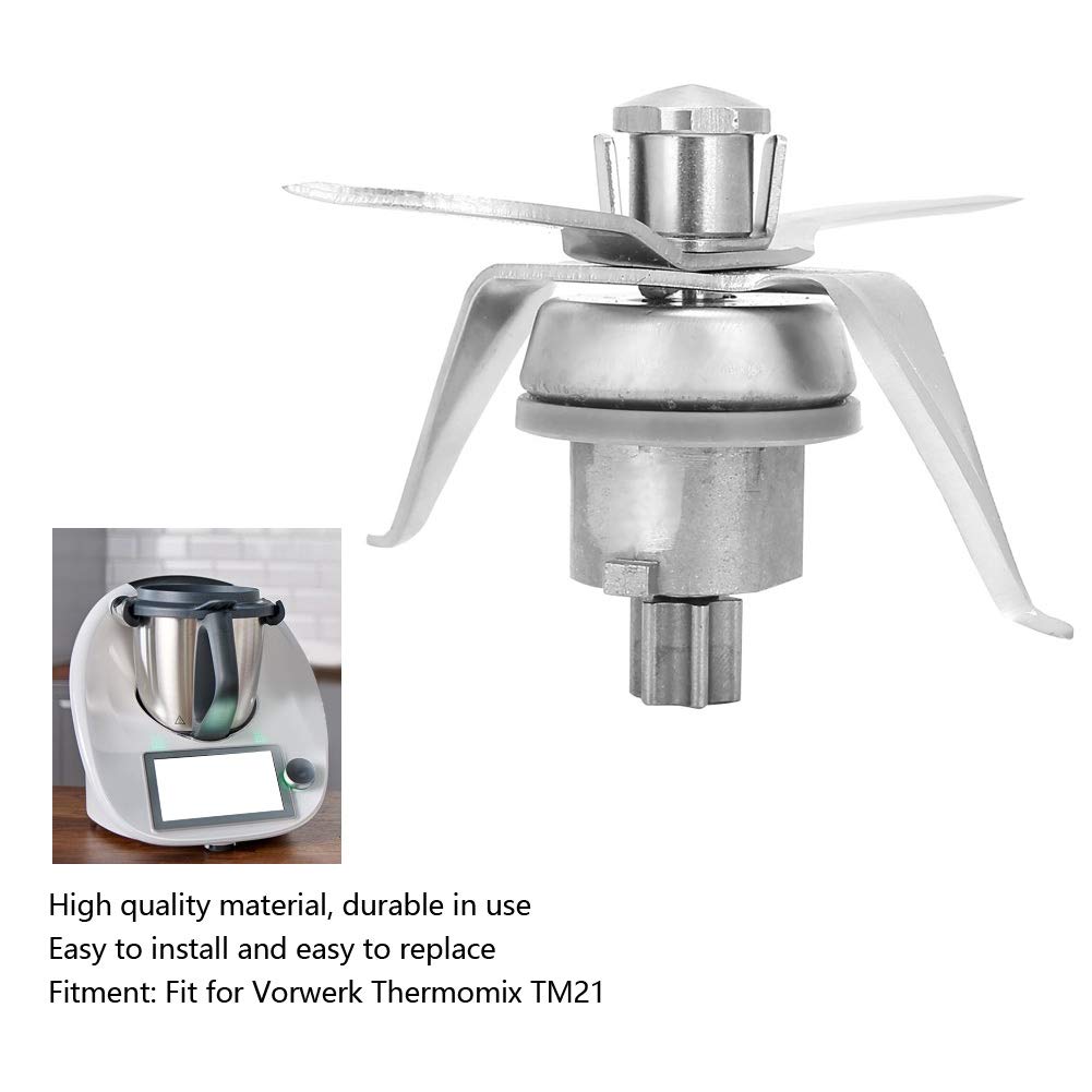 Premium Aluminum Blender Blade Replacement for Vorwerk Thermomix TM21 EM - Durable Blender Accessory Parts - Perfect for Smoothies, Sauces & Food Processing