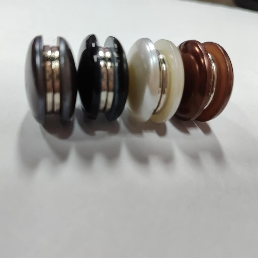 4Pcs Strongest Magnetic Hijab Pins for Women - Commercial Strength Hijab Magnets, Multi-Use Scarf Clips (Colorful) - Perfect for Daily Wear, Prayer, Work & Special Occasions