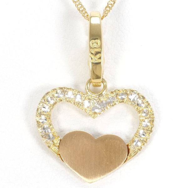 18K Yellow Gold and White Gold Necklace for Women - Elegant Layering Jewelry for Daily Wear, Parties, and Special Occasions