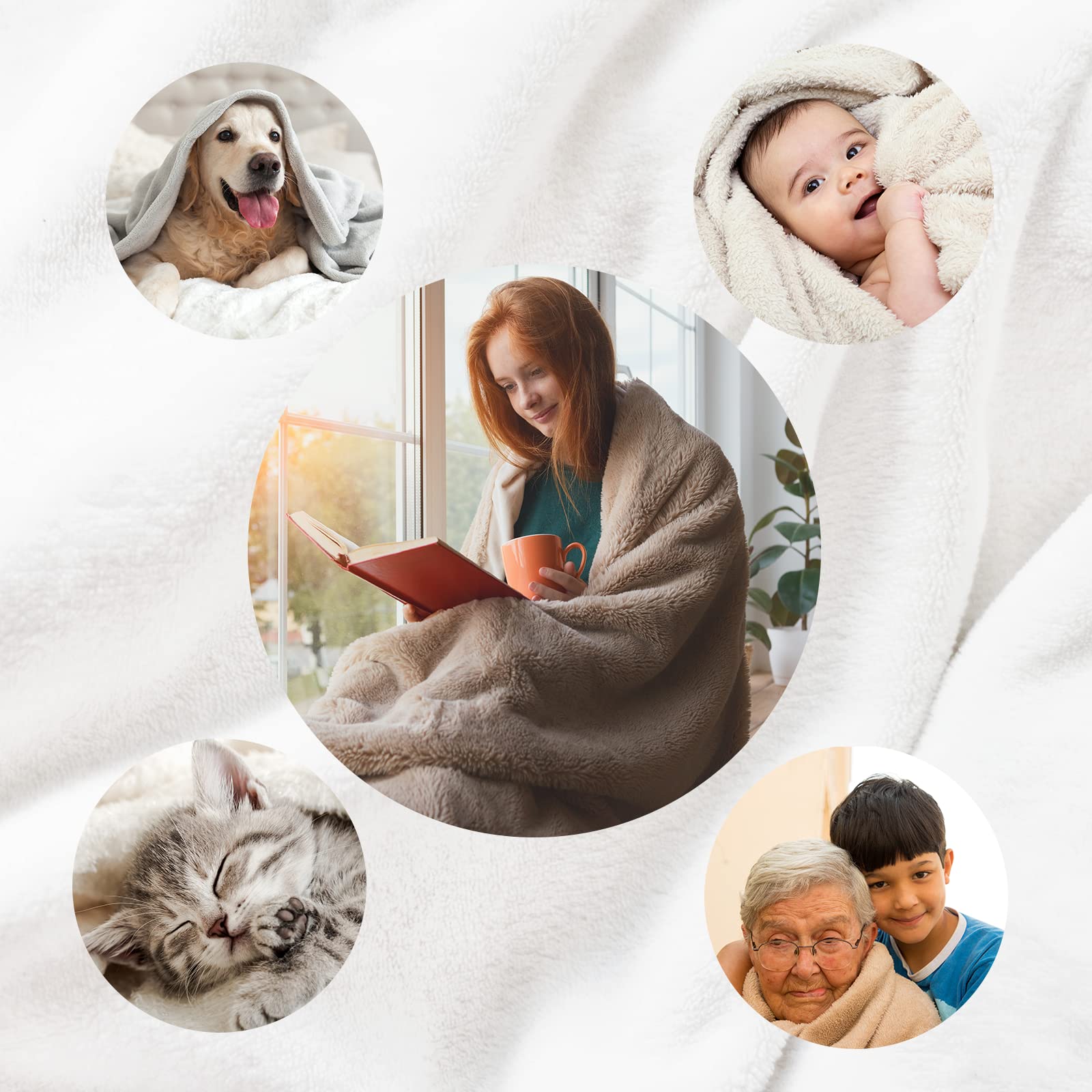 Personalized Name Blanket - Custom Flannel Throw Blanket for Valentine's Day Gifts (30