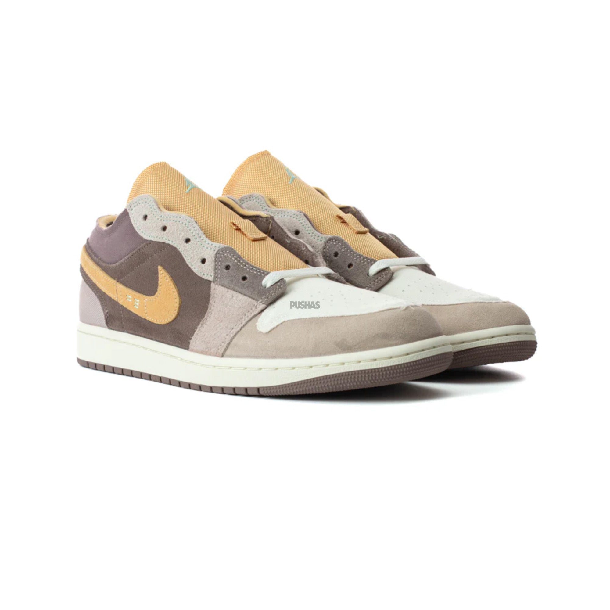 Air Jordan 1 Low SE Craft 'Taupe Haze' Sneakers (2023) - Men's Basketball Shoes for Casual Wear & Street Style Fashion