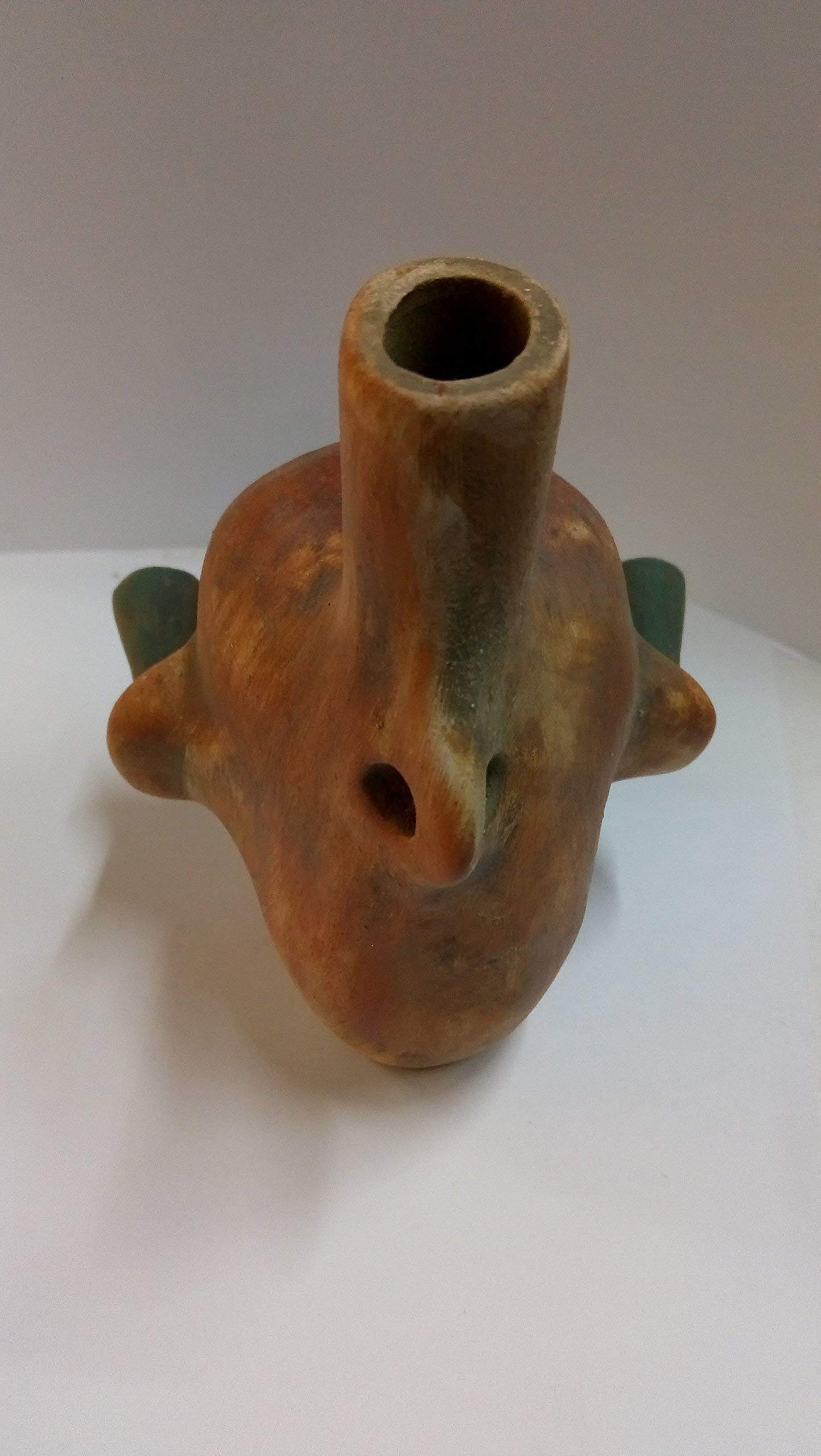 Brutal Scream Whistle of Death - Mictlantecuhtli Aztec God of the Dead | Authentic Mexican Pre-Hispanic Craft for Halloween Decor & Rituals | Perfect for Dia de los Muertos Altars, Cosplay & Historical Reenactments