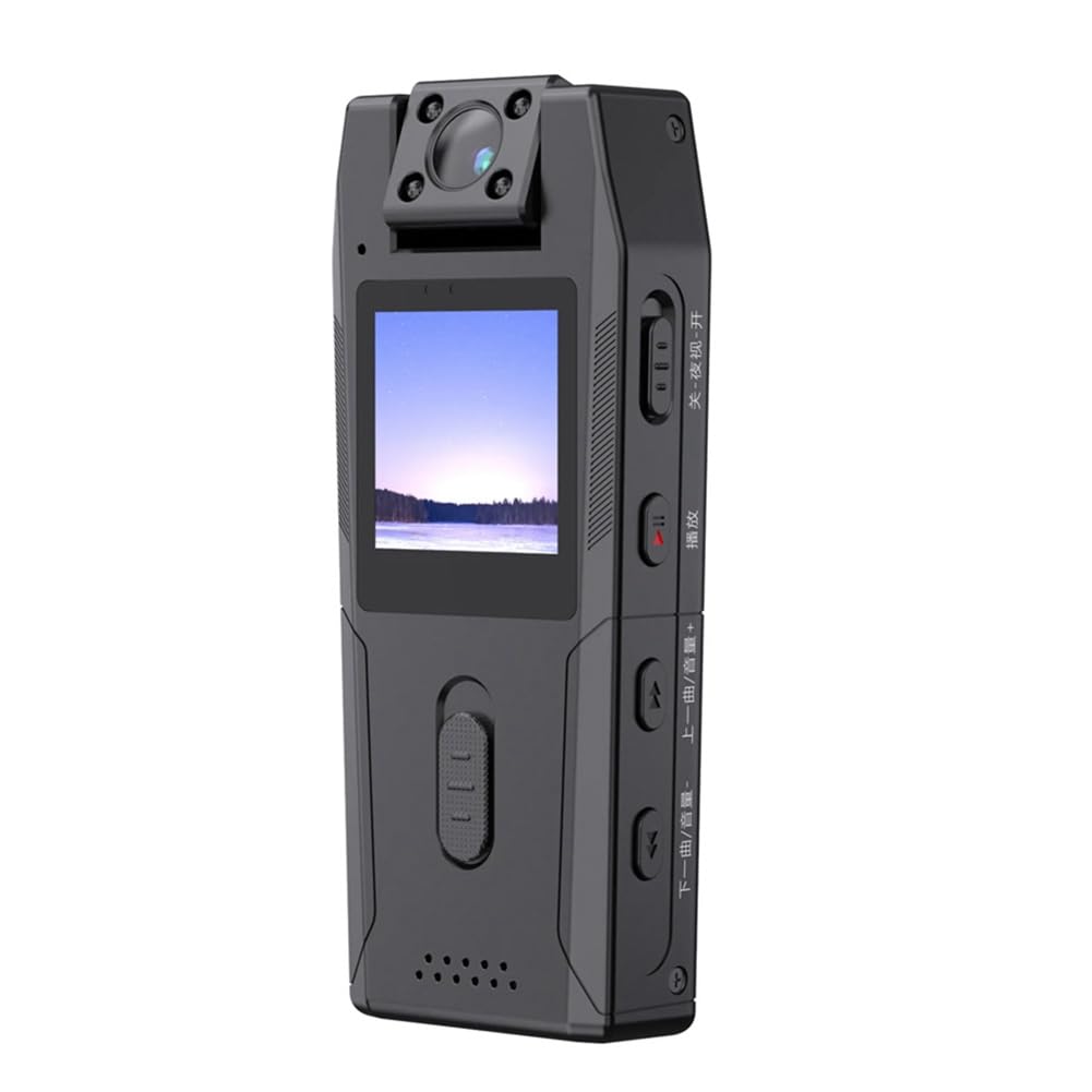 1080P HD Camcorder - Compact Body Sports Camera with 180° Rotating Wide Angle Lens | Perfect for Bike Riding, Car DVR, Action Shots & Outdoor Adventures