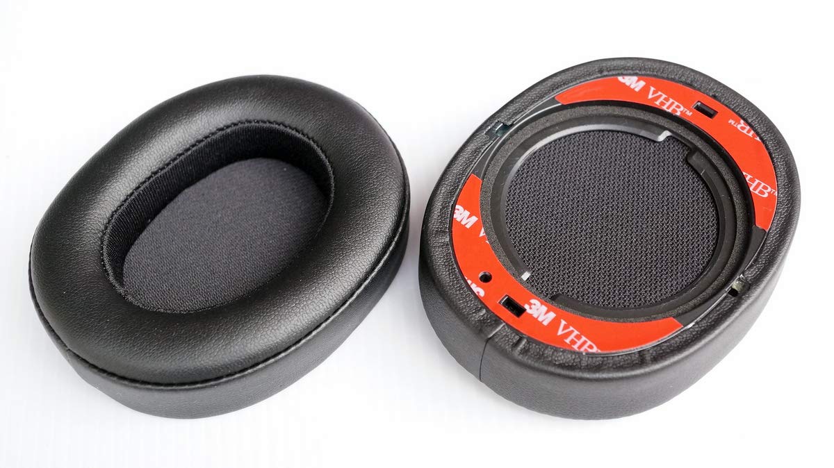 JBL E55BT Quincy Edition Replacement Earpads - Premium Black Memory Foam Cushions for Over-Ear Headphones - Noise Isolation & Comfort Upgrade - Perfect for Music, Gaming & Travel (1 Pair)
