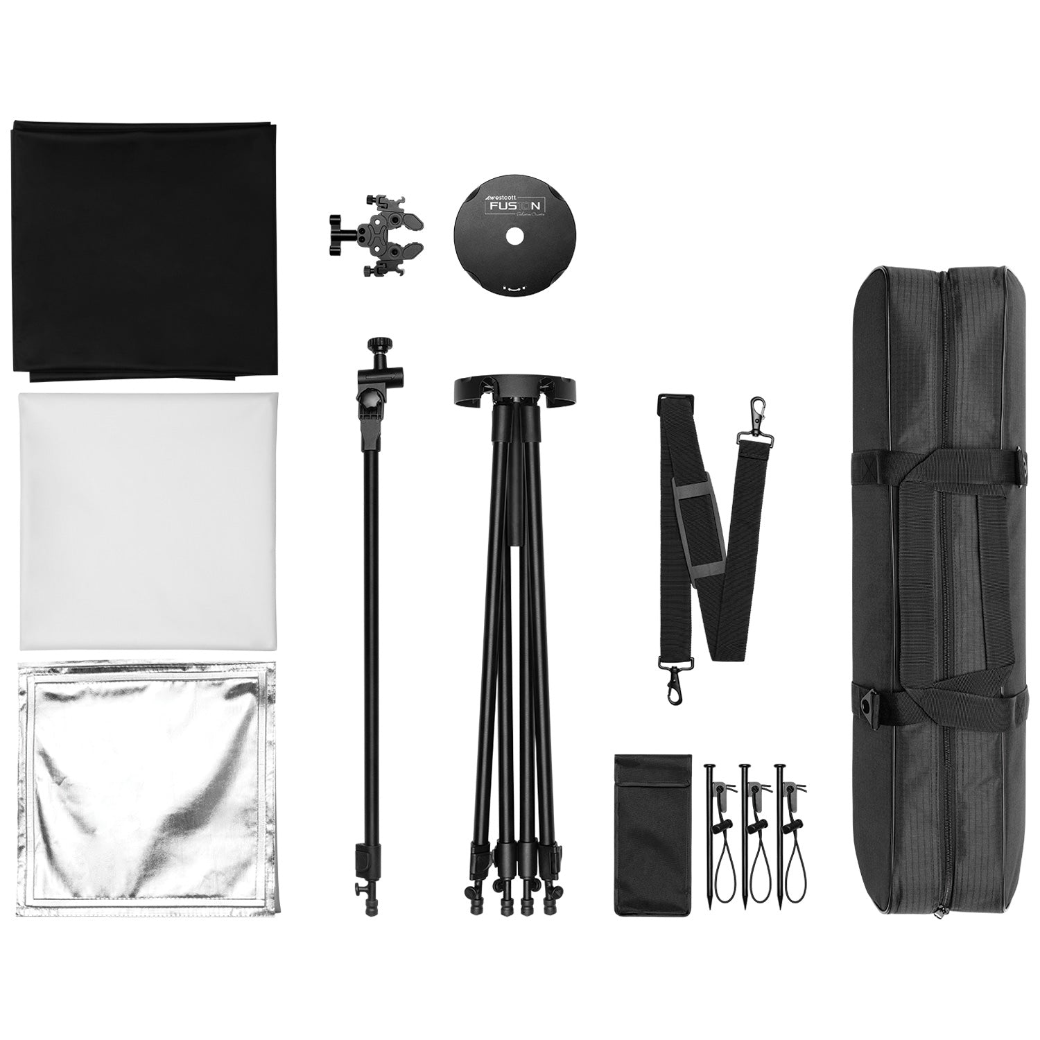 Sal Cincotta Fusion 10-in-1 Light Control System for Photography - Perfect for Studio, Portrait & Outdoor Shooting