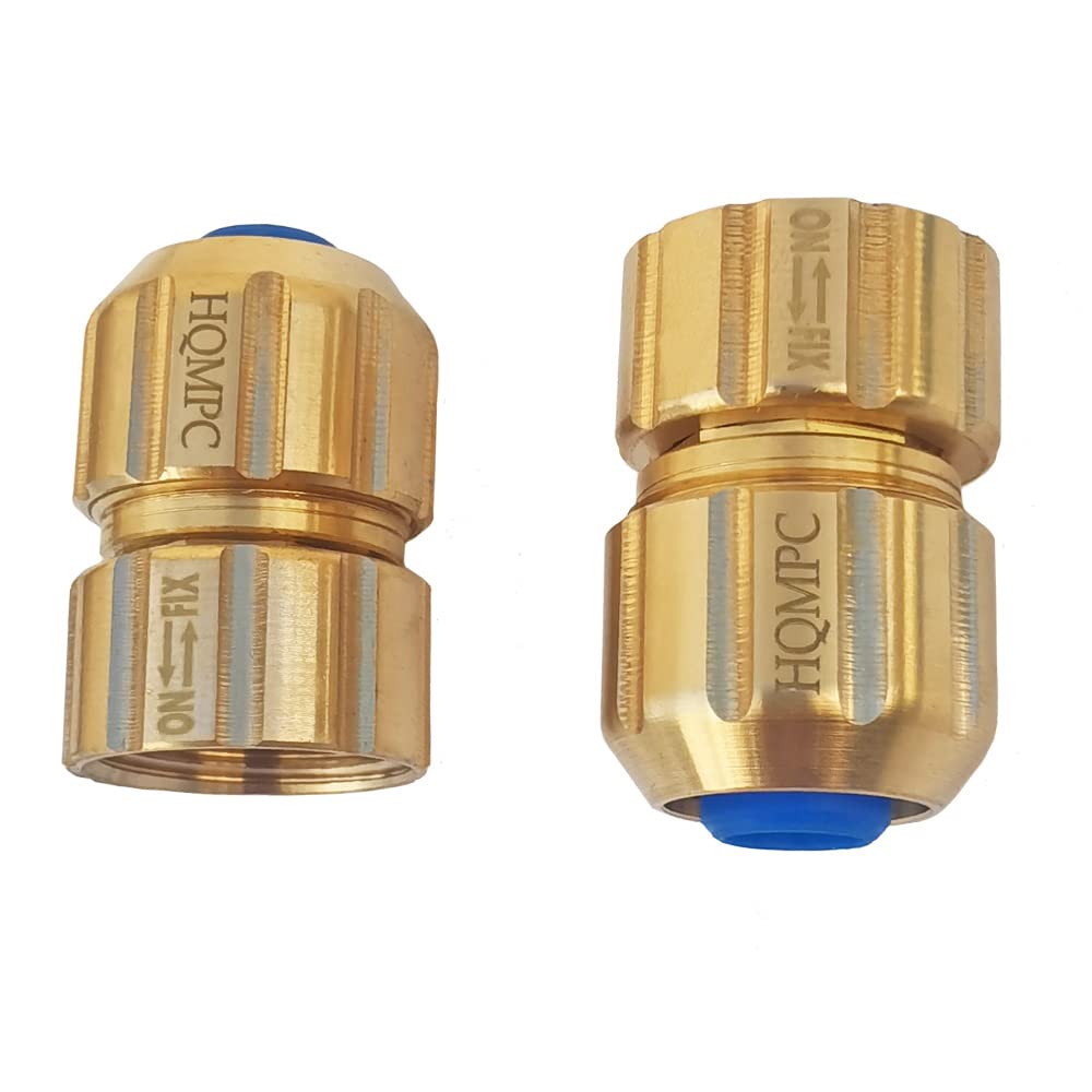 Lead-Free Brass Garden Hose Quick Connect - 3/4