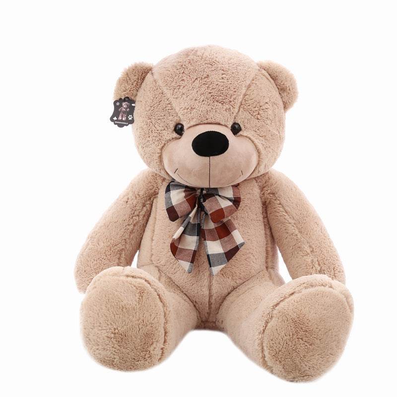 Giant Life Size Bow Tie Teddy Bear - Large Plush Stuffed Animal for Gifts, Decor, and Cuddling | Perfect for Birthdays, Valentine's Day, and Nursery Decorations