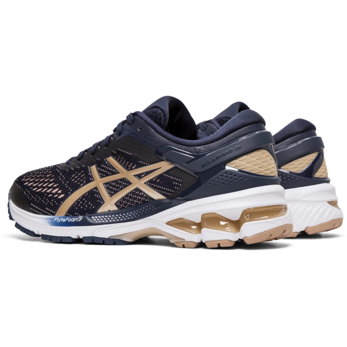 ASICS Women's Gel-Kayano 26 Running Shoes - Lightweight Stability Sneakers for Road Running, Jogging & Gym Workouts - Perfect for Marathon Training & Daily Fitness