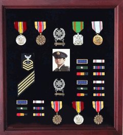 Premium Flag Photo Display Cases - Durable & Clear Protection for Photos, Documents, and Memorabilia - Perfect for Home, Office, or Military Displays