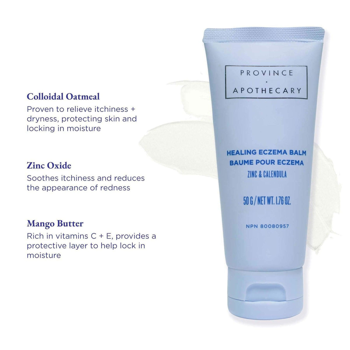 Organic Eczema Relief Balm for Dry, Itchy Skin - Natural Healing Cream for Adults & Kids - Soothes Dermatitis, Psoriasis & Rashes - Perfect for Nighttime Use & Daily Skin Care