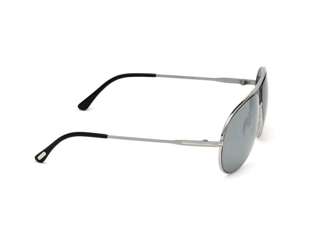 Tom Ford Cliff Square Sunglasses for Women - UV Protection, Polarized Lenses, Luxury Fashion Accessory for Beach, Driving & Outdoor Activities
