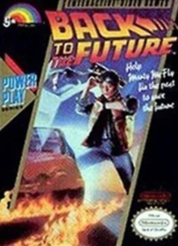 Back to the Future Complete in Box (CIB) for Nintendo NES - Classic 80s Retro Gaming & Collector's Item for Movie Fans