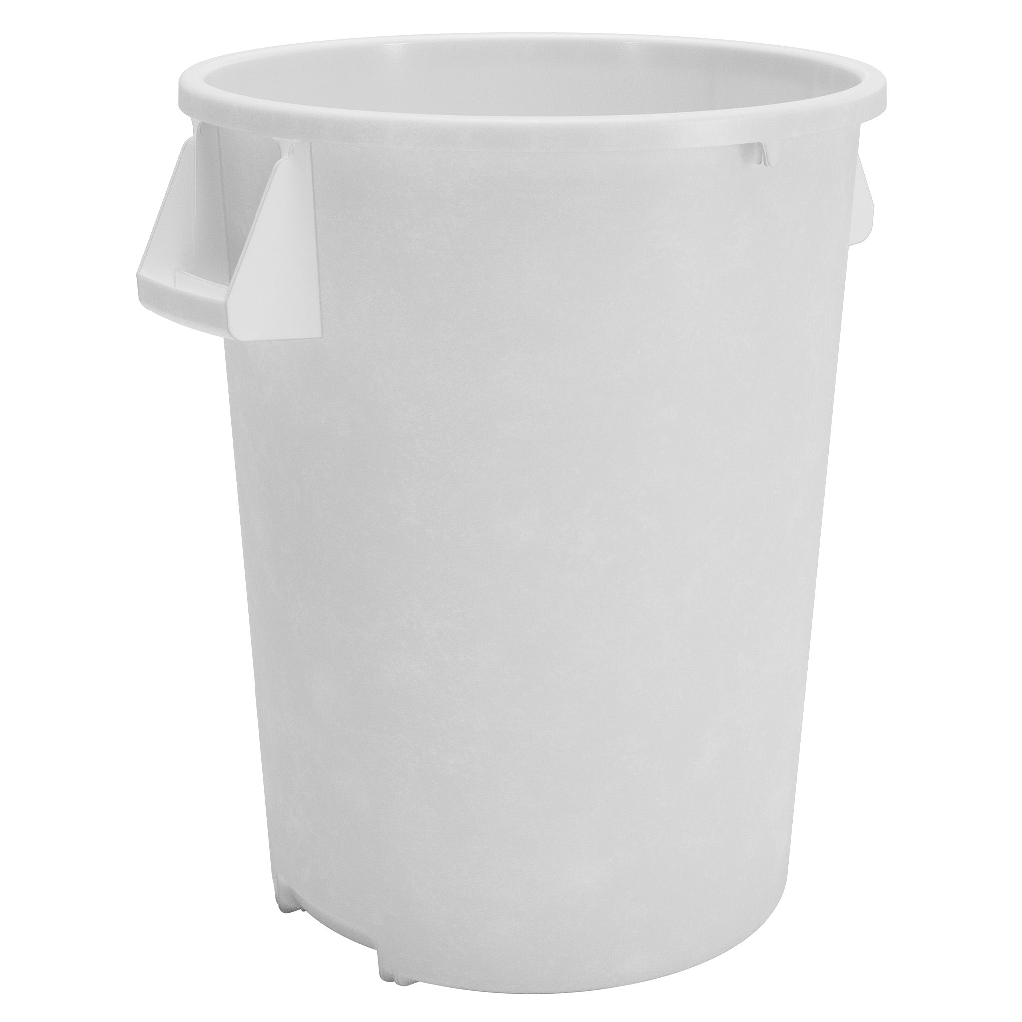 32 Gallon Color Coded Trash Can with Lid - Heavy Duty Waste Bin for Kitchen, Office, Garage & Outdoor Use - Durable Plastic Garbage Container with Handles (Red/Blue/Green)