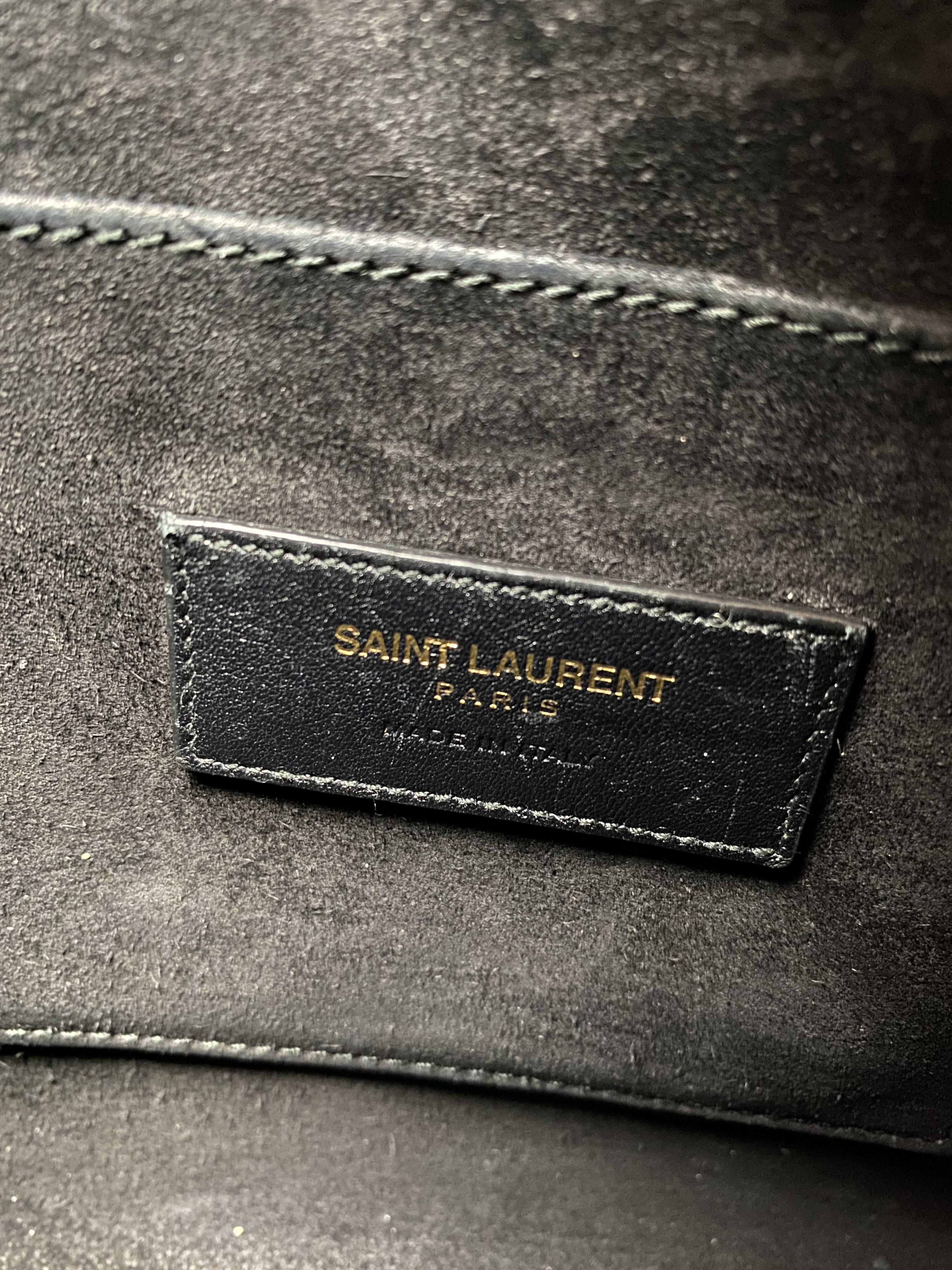 Saint Laurent Small Black Sac De Jour Tote Bag - Luxury Leather Handbag for Women | Perfect for Work, Travel & Everyday Use
