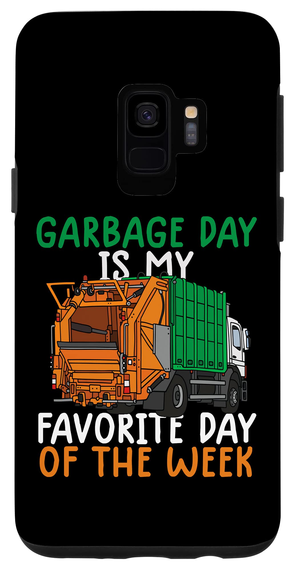 Samsung Galaxy S9 Garbage Truck Phone Case for Kids - Durable Protective Cover for Boys & Girls - Perfect for Playtime & Outdoor Adventures
