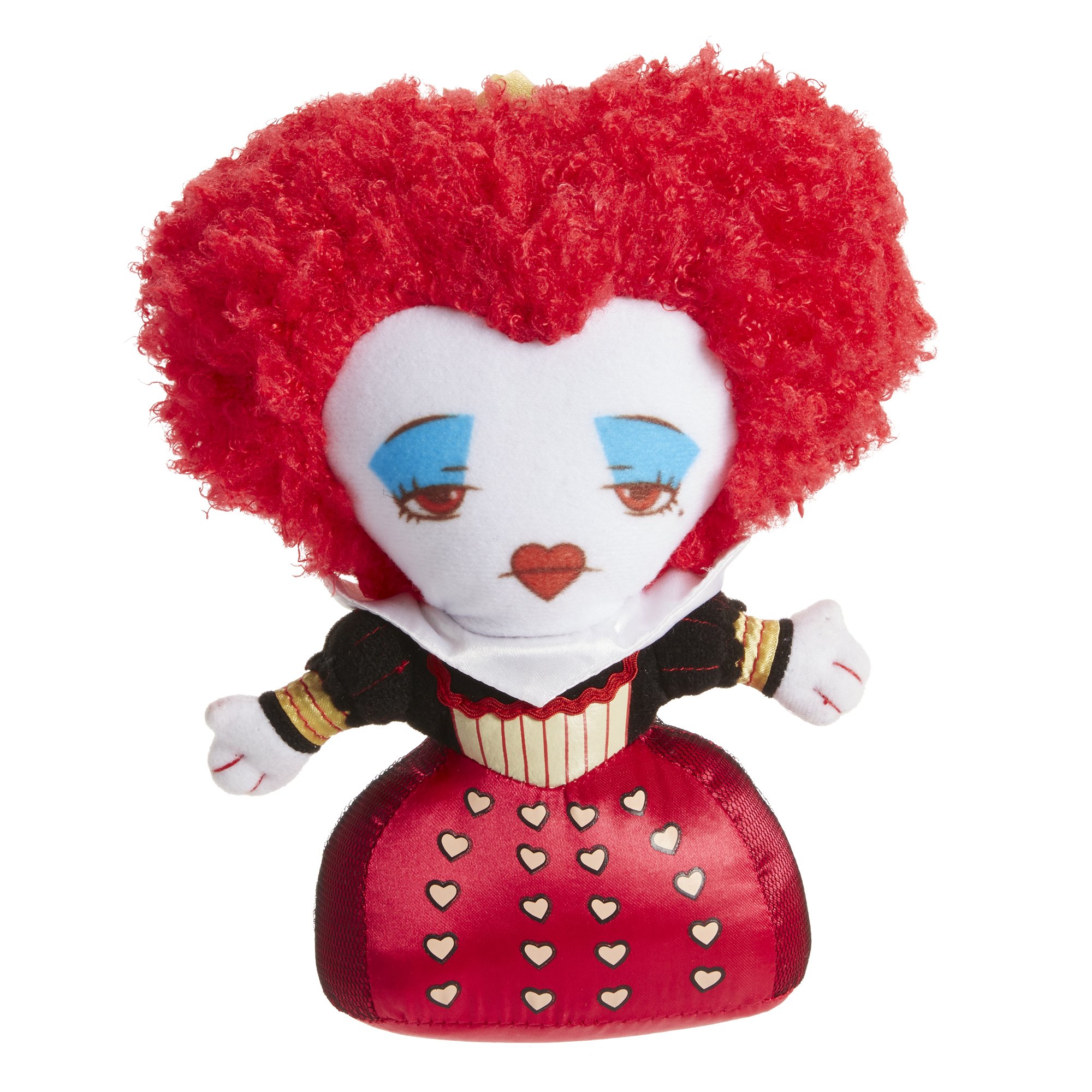 Alice Through the Looking Glass Red Queen Plush Doll - Soft & Cuddly Collectible Toy for Kids & Adults - Perfect for Disney Fans, Movie Lovers, and Home Decor