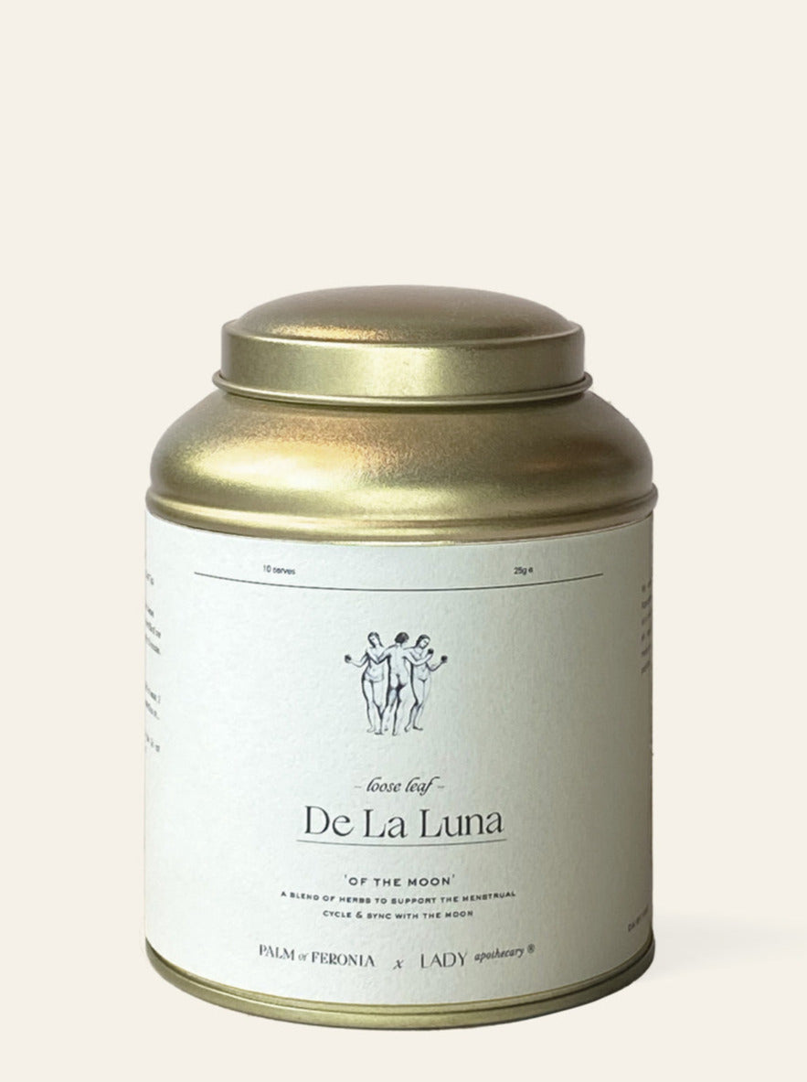 Feronia Palm & Lady Apothecary Herbal Healing Tea - Organic Moon Goddess Blend for Relaxation & Wellness | Perfect for Evening Rituals & Stress Relief