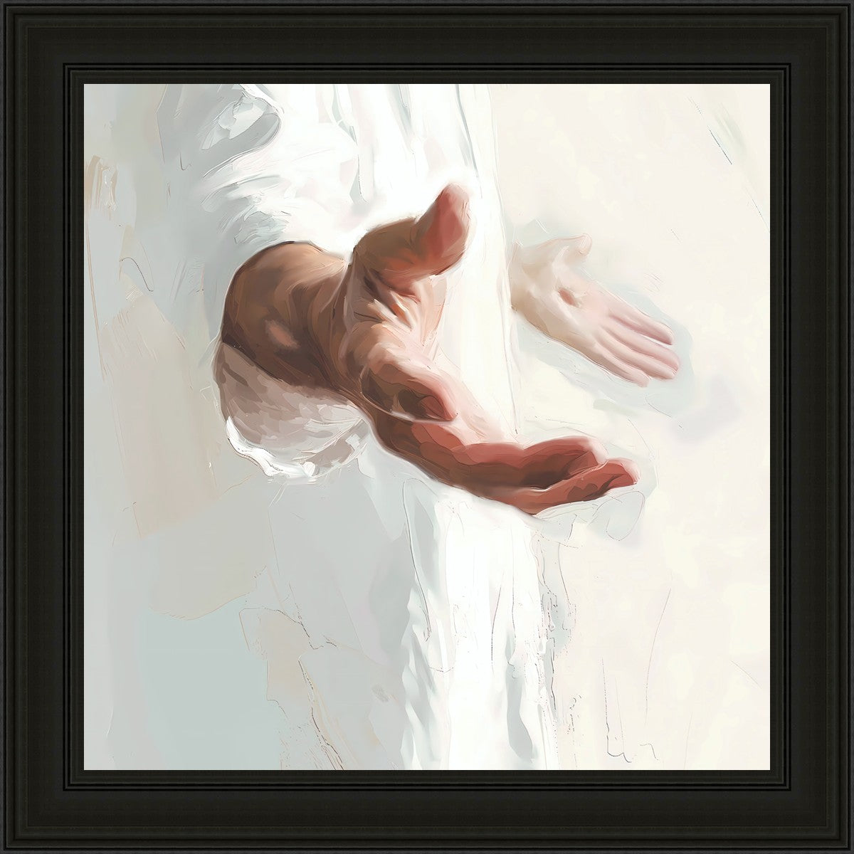 His Grace is Sufficient - Christian Inspirational Wall Art Decor for Home & Office - Perfect for Living Room, Bedroom, Church Gift