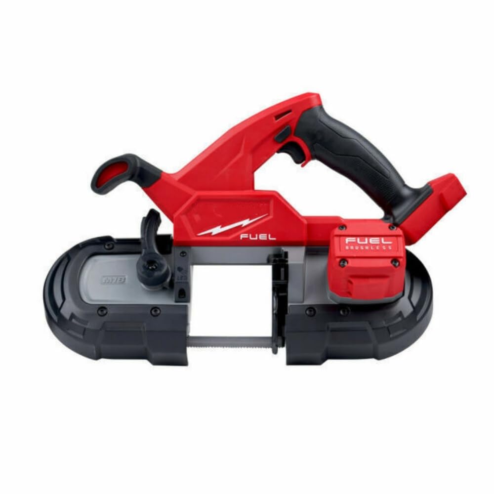 Milwaukee 2829-20 M18 FUEL Compact Band Saw (Tool Only) - Professional Cordless Metal Cutting Tool for Construction and DIY Projects