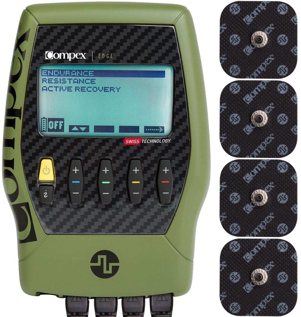 Compex Edge 2.0 EMS Machine with TENS Therapy - Professional Electric Muscle Stimulator for Pain Relief & Recovery - Perfect for Athletes, Physical Therapy & Home Use