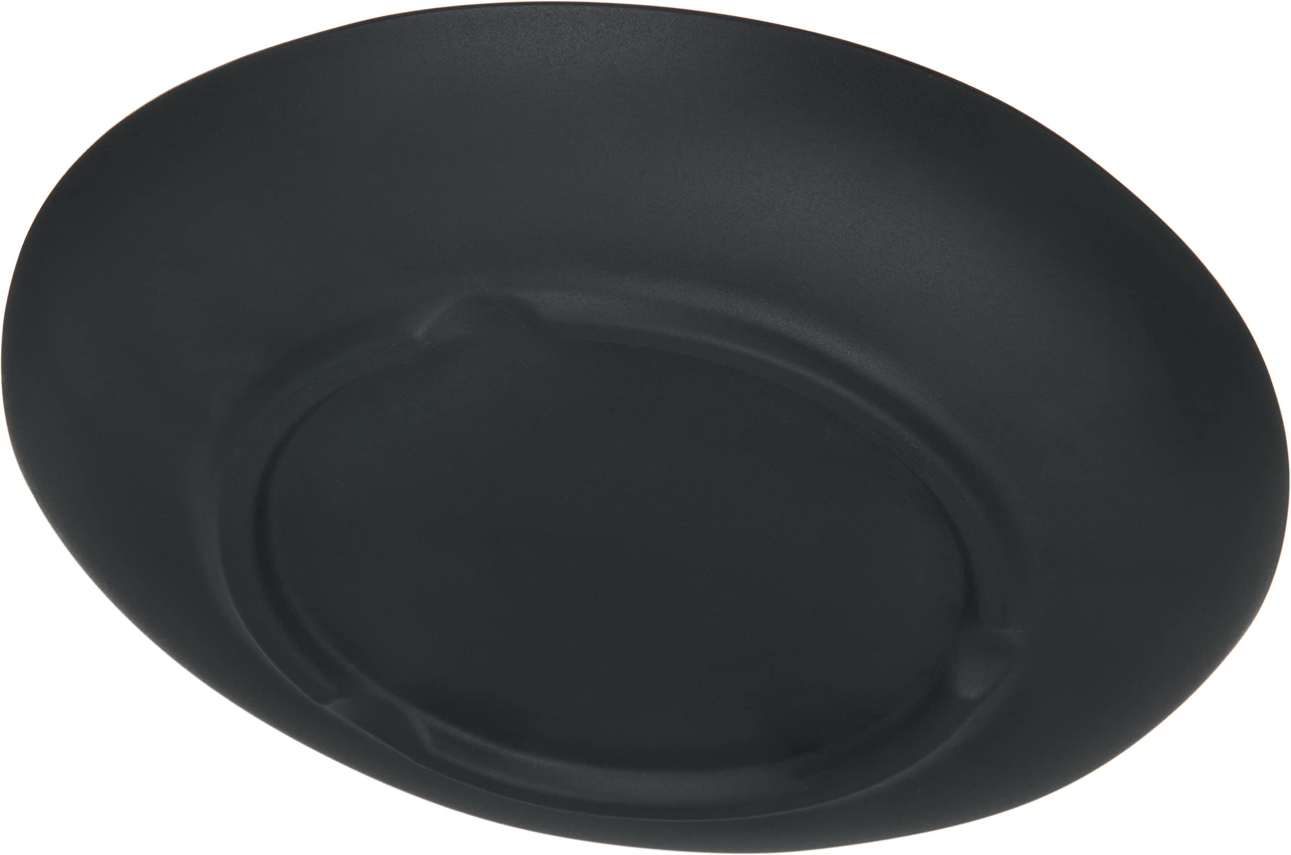 Carlisle 12-Pack 9-Inch Melamine Ridge Reusable Plates - Durable Salad & Dinner Plates for Home, Restaurant, Catering - Slate Color, Rimless Design - Perfect for Everyday Meals, Parties & Outdoor Dining