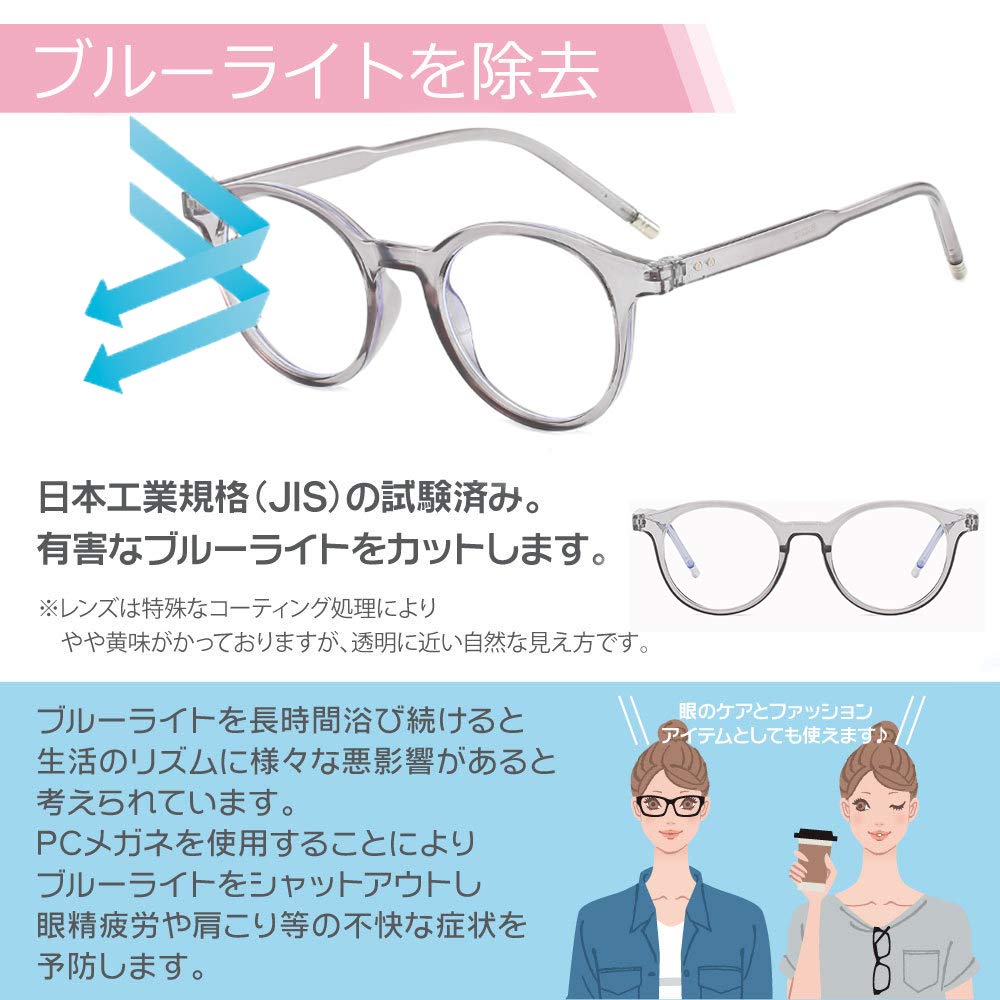 Blue Light Blocking Glasses for Women & Men - Computer & Gaming Use