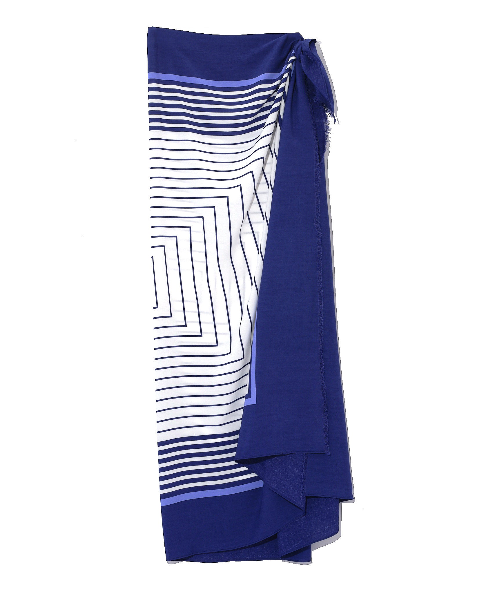 Stylish Floral Print Sarong Wrap - Lightweight Beach Cover-Up for Women, Perfect for Poolside, Vacation & Summer Outfits