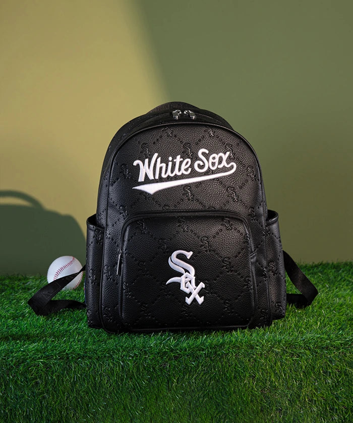 MLB Chicago White Sox Official Baseball Backpack for Men & Women - Durable Sports Bag for Games, Travel & School