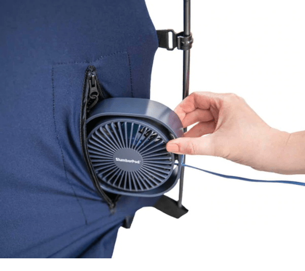 Slumberpod Portable Blackout Fan for Baby & Toddler Sleep - Quiet Cooling Fan for Travel, Camping & Nursery - Perfect for White Noise & Air Circulation
