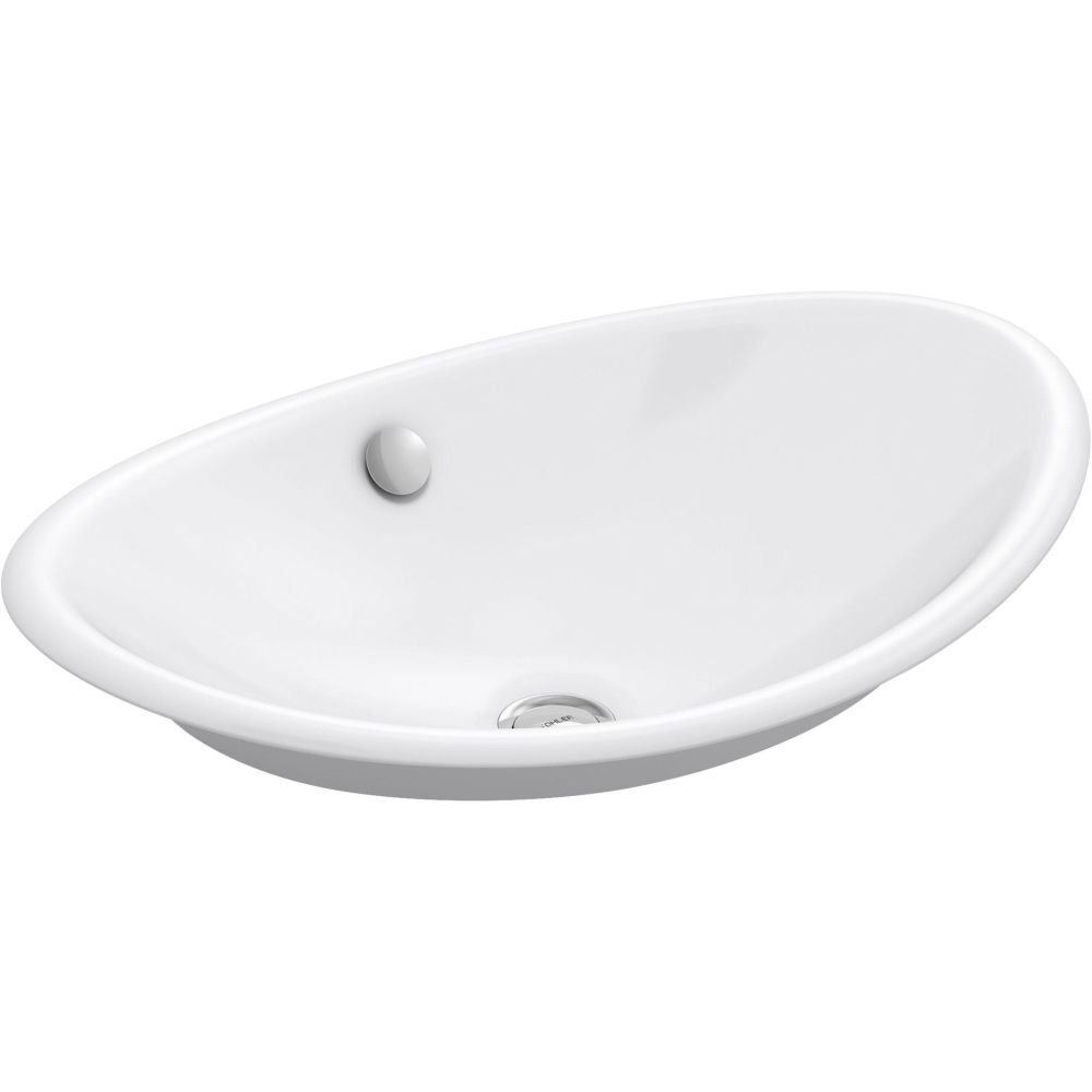 KOHLER Iron Plains Oval Wading Pool for Kids - Durable Outdoor Baby Pool with Drain Plug - Perfect for Backyard, Garden, and Patio Water Play
