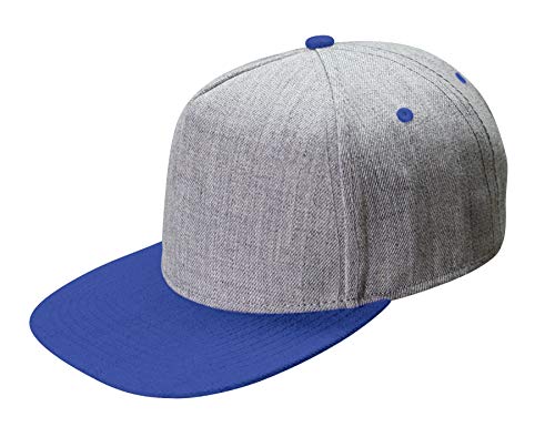 Flat Bill-pack of 2-red and Royal