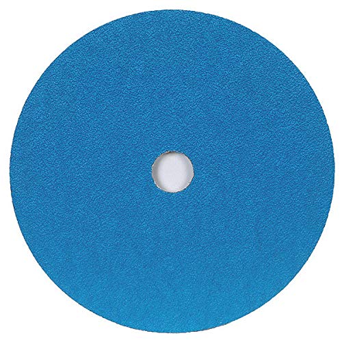 36 Grit 9-1/8 x 7/8 Inch Fiber Discs - 25 Pack for Metal Grinding, Sanding & Surface Preparation - Ideal for Automotive, Welding & DIY Projects