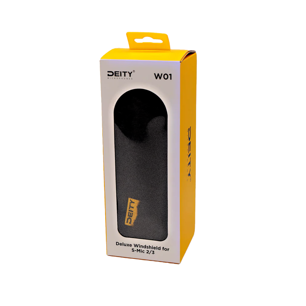 W01 Windshield for Sennheiser Mic 2 & 3 - Professional Microphone Windscreen for Outdoor Recording & Live Streaming