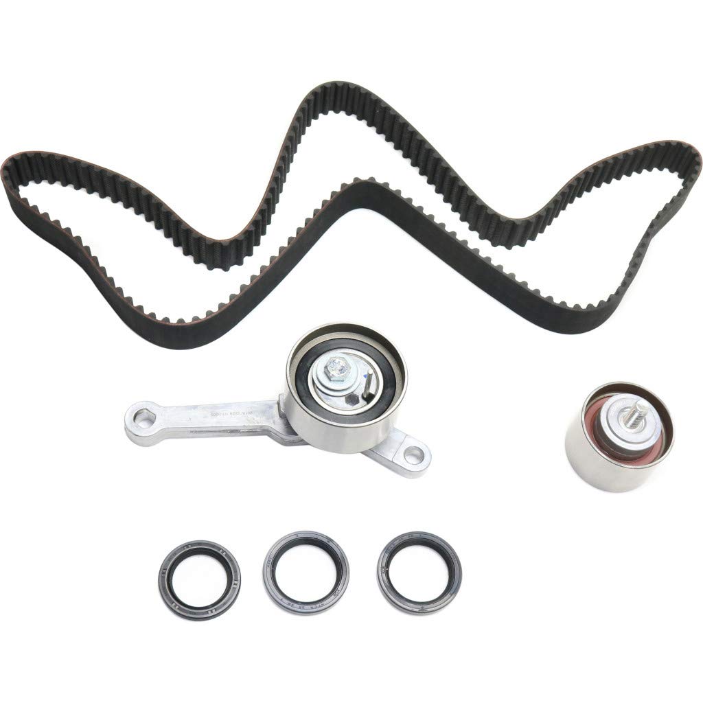 Chrysler PT Cruiser Timing Belt Kit 2001-2002 | 6 Cylinder 2.4L Engine | Includes Mechanical Tensioner System & Oil Seal | TBK151 | Perfect for Engine Maintenance & Timing System Replacement