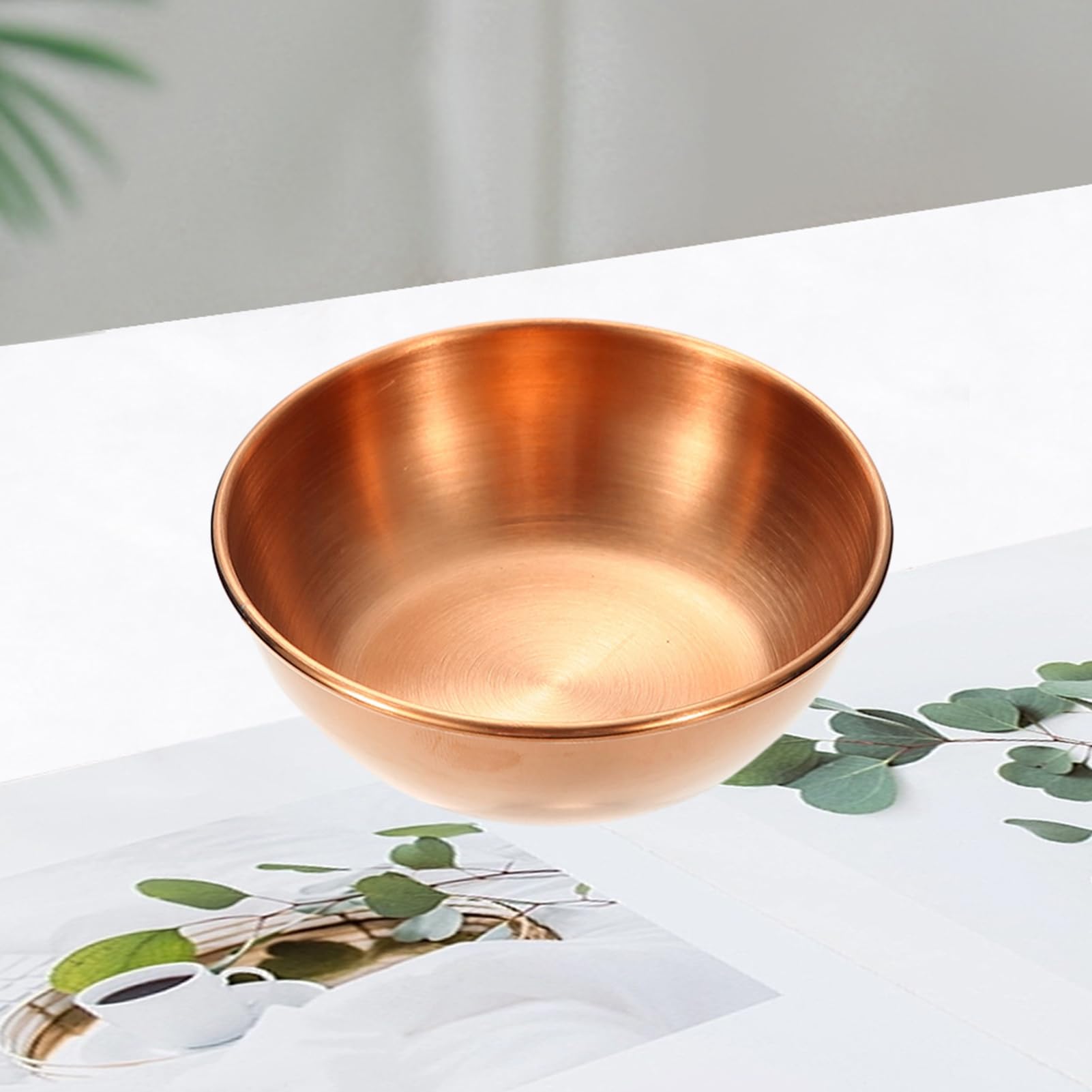 Premium Stainless Steel Soy Sauce Dipping Dish - Food Grade, BPA-Free, Reusable & Stackable Condiment Container - Perfect for Sushi, Dumplings, Snacks & Kitchen Use - Elegant Rose Gold Finish