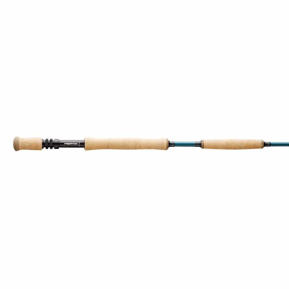 Redington Predator Fly Fishing Rod with Tube - 4-Piece Big Game Saltwater Fishing Rod for Salmon, Steelhead, and Bass - Perfect for Freshwater and Saltwater Fly Fishing Adventures
