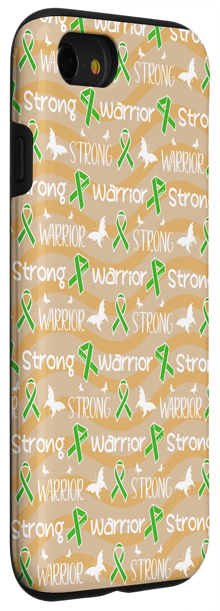 iPhone SE (2020) / 7 / 8 Cerebral Palsy Awareness Case - Durable Strong Green Ribbon Design for CP Support | Perfect for Everyday Use, Fundraising Events & Disability Awareness Campaigns