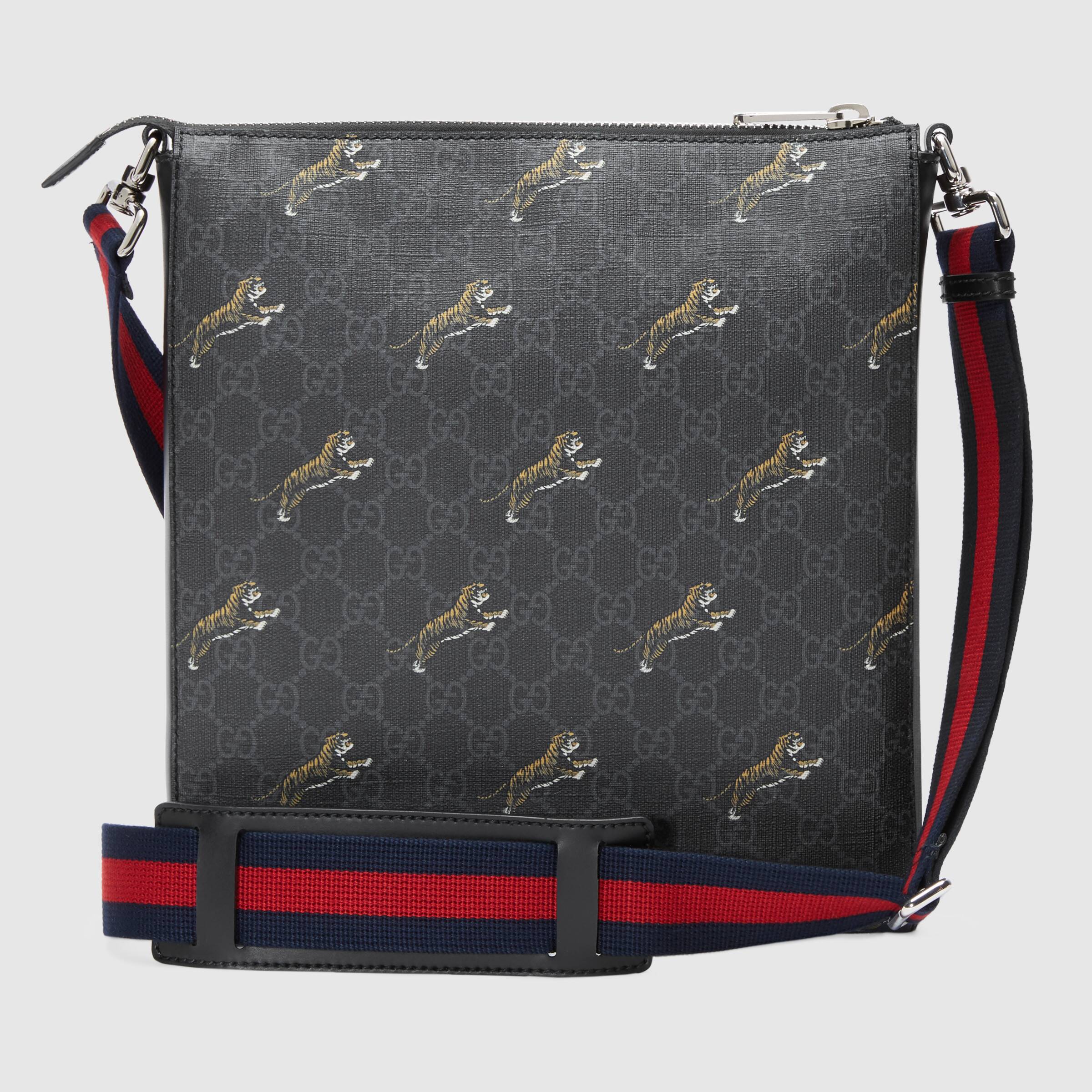 Gucci Bestiary Messenger Bag with Tiger Print - Stylish Crossbody Bag for Women | Perfect for Work, Travel & Everyday Use