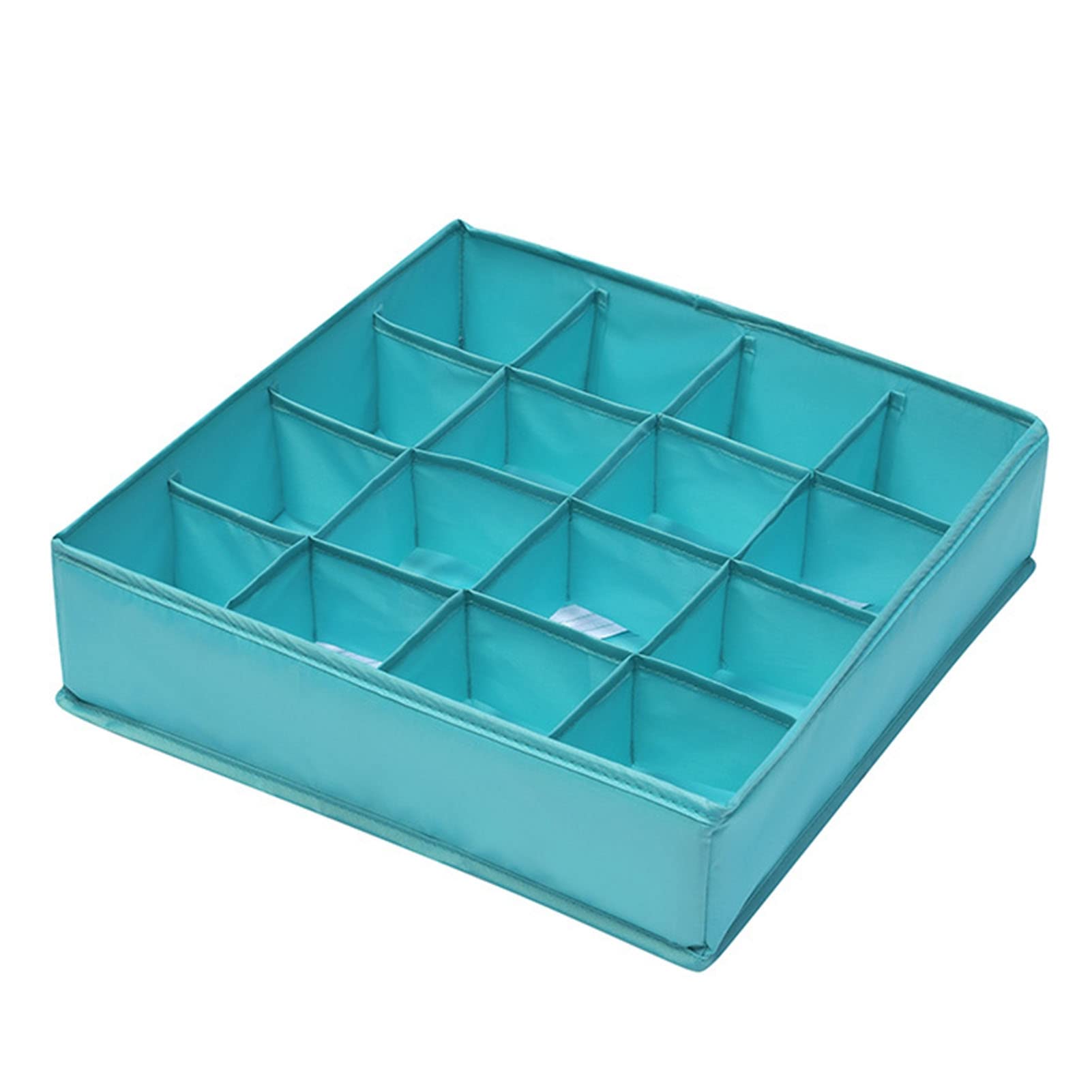 US Storage Holder - 16 Grids Collapsible Underwear Organizer, Space Saving Foldable Wardrobe Organizer for Bedroom, Perfect for Socks, Bras & Underwear Storage - Ideal for Closet Organization & Travel Packing