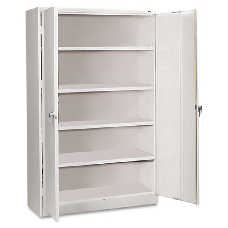 Heavy Duty Welded Steel Storage Cabinet - 48 Inch Wide, 24 Inch Deep, 78 Inch Tall - Garage, Workshop & Warehouse Organization Solution