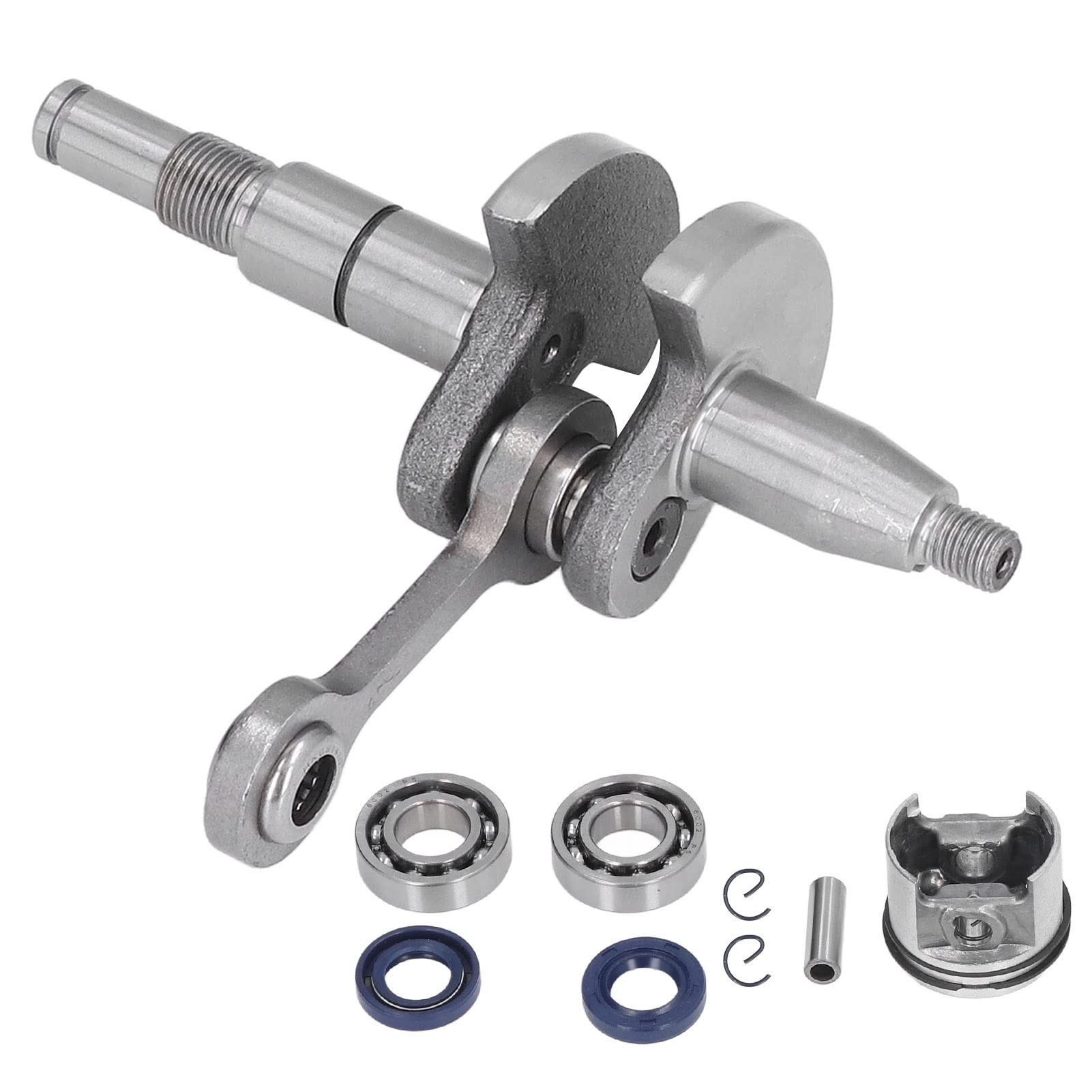 Stihl MS170 017 Chainsaw Crankshaft Replacement - Crank Piston 1130 030 2000 with Stable Clamping | Compatible with Stihl MS170, MS180, MS210 | Perfect for Tree Cutting, Firewood Processing & Landscaping