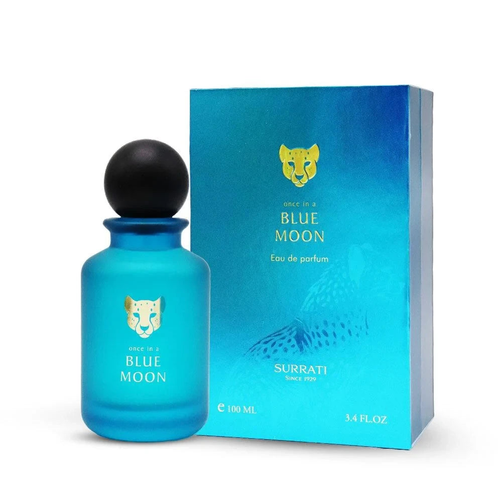 Once In A Blue Moon Eau De Parfum 100ml - Long-Lasting Floral Fragrance for Women, Perfect for Date Nights & Special Occasions