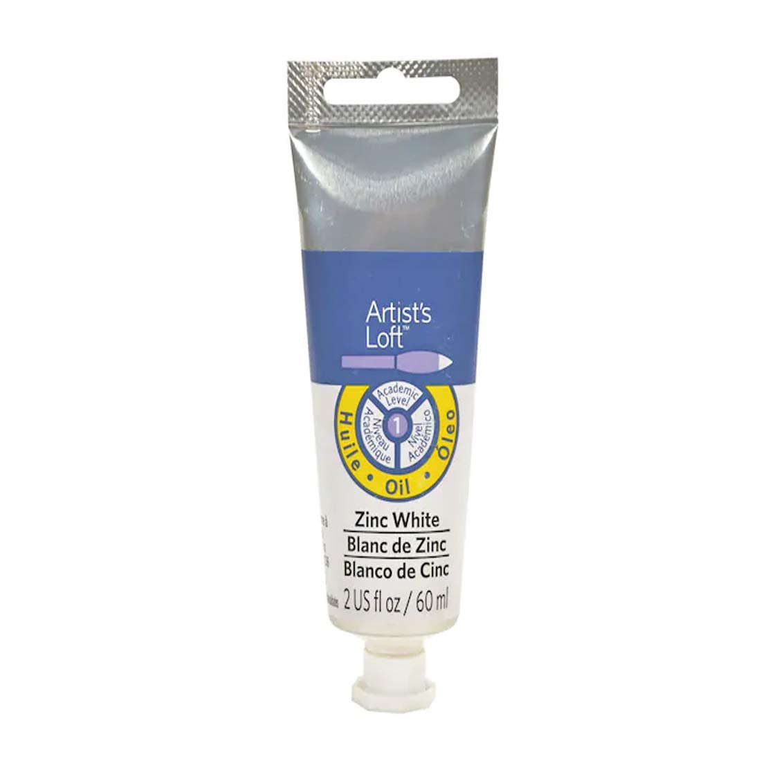 Artist's Loft Zinc White Oil Paint - Professional Grade Artist Paint for Canvas Painting, Portraits & Landscapes - Perfect for Beginners & Professional Artists
