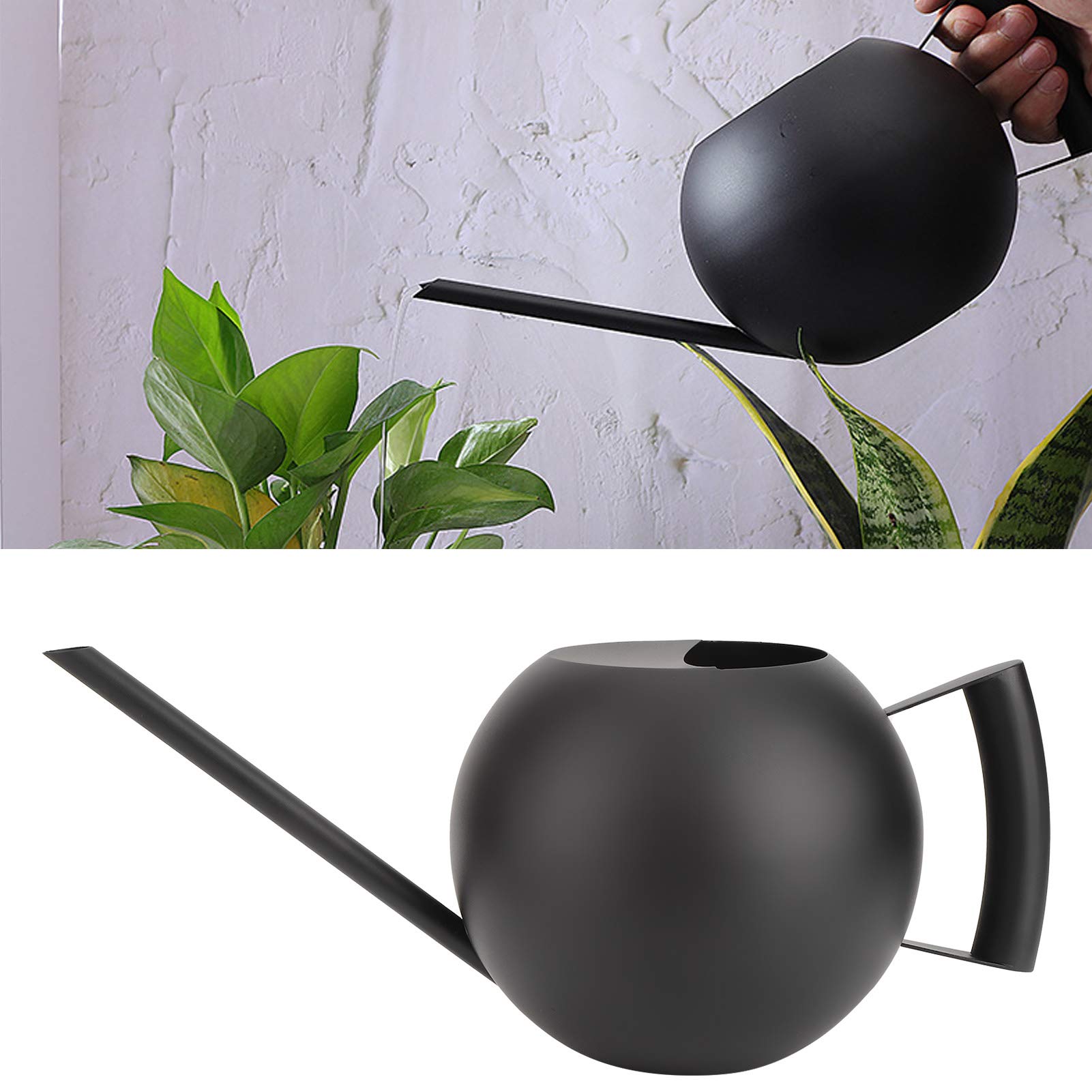 Fdit 1000ml Watering Can with Long Spout - Premium Plant Watering Equipment for Indoor & Outdoor Gardening - Ideal for Houseplants, Flowers, and Garden Beds