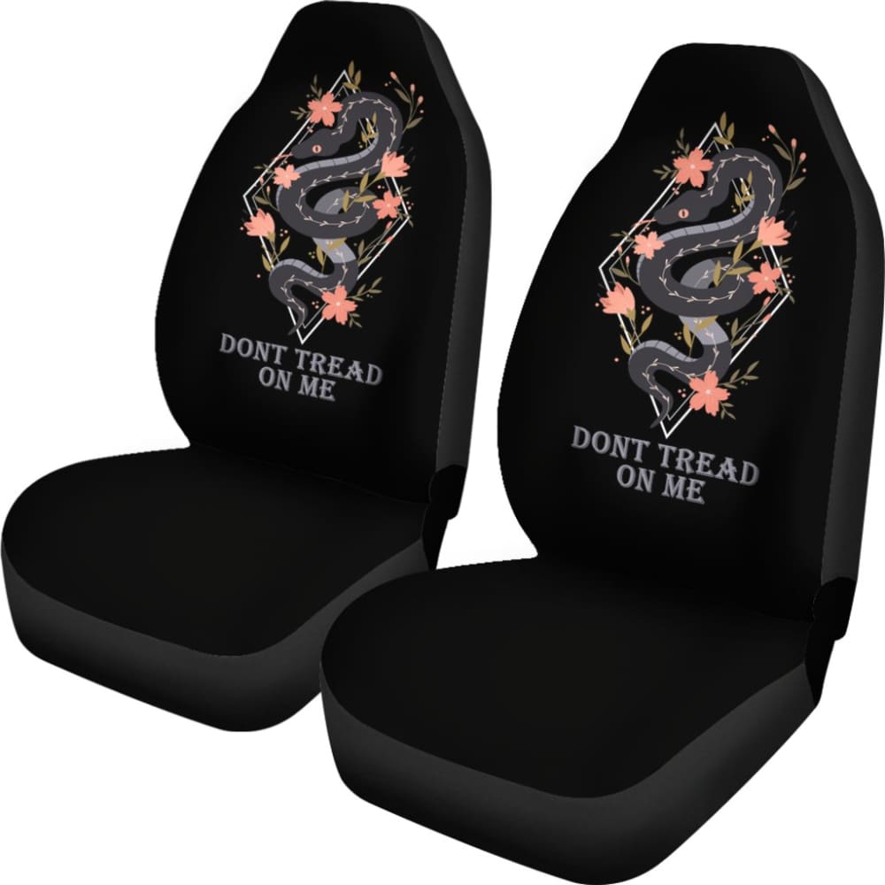Premium Don't Tread On Me Car Seat Covers 212109 - Durable & Stylish Protection for Cars, Trucks & SUVs - Perfect for Road Trips & Daily Commutes