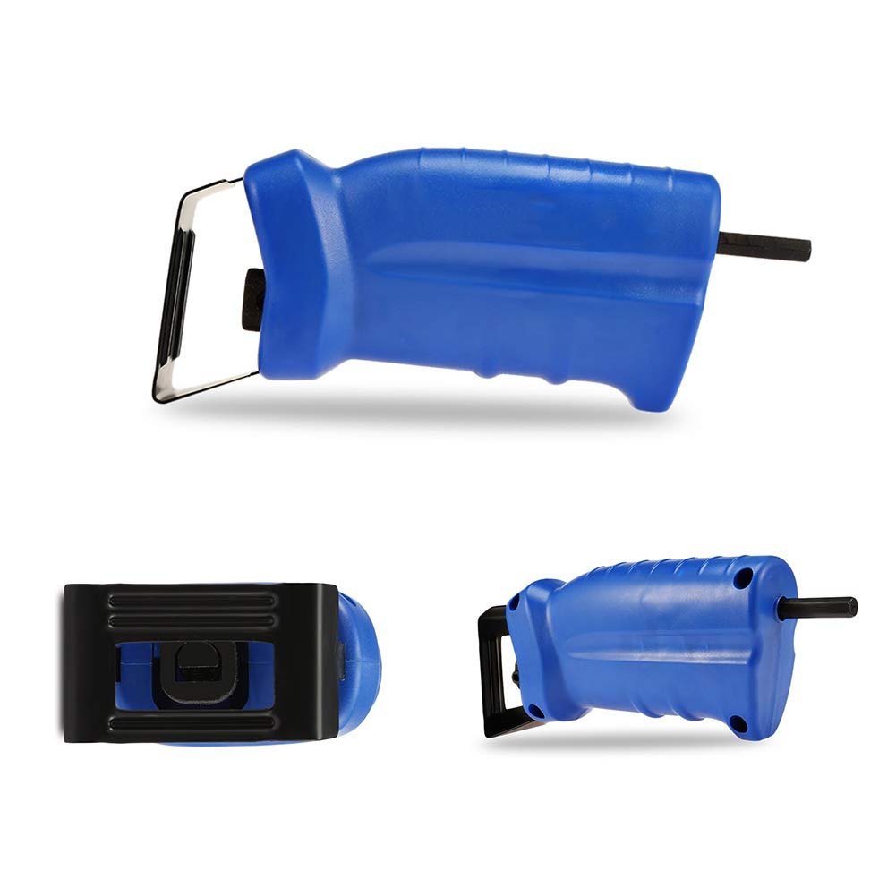 3-Blade Reciprocating Saw Attachment for Electric Drill - Portable Power Tool Accessory for Wood & Metal Cutting, Pruning (Blue) - Ideal for DIY Projects, Home Renovation & Construction Work