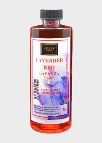 Red Lavender Bath Water (4 oz) - Relaxing Aromatherapy Soak for Stress Relief & Self Care - Perfect for Spa Nights, Gift Sets & Luxury Bath Time